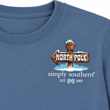 Load image into Gallery viewer, Simply Southern LS Tee WEST VIRGINIA SANTA COAL TRUCK