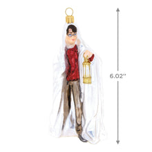 Load image into Gallery viewer, Harry Potter™ Using the Invisibility Cloak™ Glass Ornament