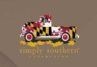 Load image into Gallery viewer, SIMPLY SOUTHERN Maryland Fall Truck Long Sleeve T-shirt