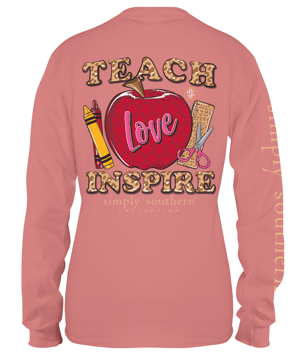 Simply Southern TEACH LOVE INSPIRE Long Sleeve T-Shirt