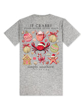 Load image into Gallery viewer, Simply Southern IF CRABBY PLEASE RETURN TO THE BEACH SANTA Short Sleeve T-Shirt