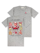 Load image into Gallery viewer, Simply Southern IF CRABBY PLEASE RETURN TO THE BEACH SANTA Short Sleeve T-Shirt