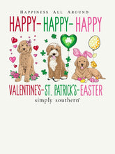 Load image into Gallery viewer, Simply Southern HAPPY HAPPY HAPPY Short Sleeve shirt