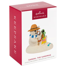 Load image into Gallery viewer, Sandal the Snowman Ornament