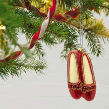 Load image into Gallery viewer, The Wizard of Oz™ Ruby Slippers™ Glass Ornament