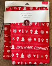 Load image into Gallery viewer, Hallmark Channel Fleece-Lined Leggings
