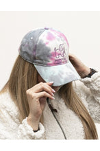 Load image into Gallery viewer, Puppie Love COTTON CANDY TIE DYE BASEBALL CAP
