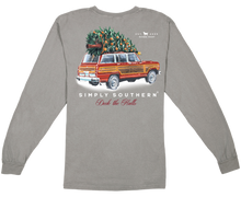 Load image into Gallery viewer, Simply Southern Comfort Colors CHRISTMAS TREE Long Sleeve
