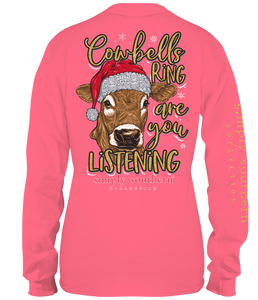 Simply Southern COWBELLS RING ARE YOU LISTENING Long Sleeve T-Shirt