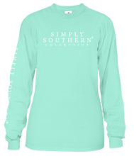 Load image into Gallery viewer, Simply Southern MERRY &amp; BRIGHT Long Sleeve T-Shirt
