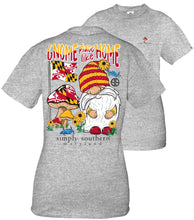 Load image into Gallery viewer, TShirt "Gnome Place Like Home" Simply Southern Short-Sleeve