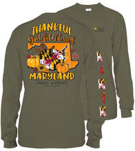Load image into Gallery viewer, Simply Southern Maryland Thankful Long Sleeve Tshirt