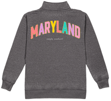 Load image into Gallery viewer, Simply Southern QUARTER ZIP MARYLAND PULL OVER Long Sleeve
