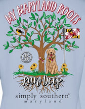 Load image into Gallery viewer, Maryland Roots Long Sleeve T-shirt
