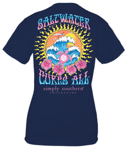 Simply Southern SALTWATER CURES ALL Short Sleeve T-Shirt