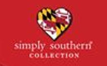 Load image into Gallery viewer, "Maryland Strong" Simply Southern RED Long Sleeve T-Shirt