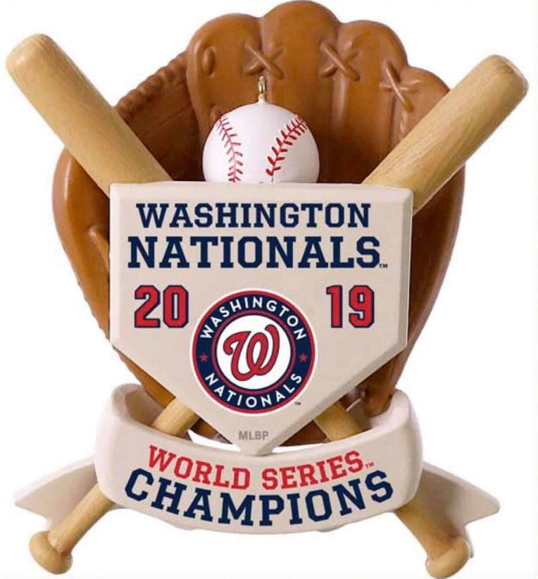 Washington Nationals World Series Champions 2019 Keepsake Ornament