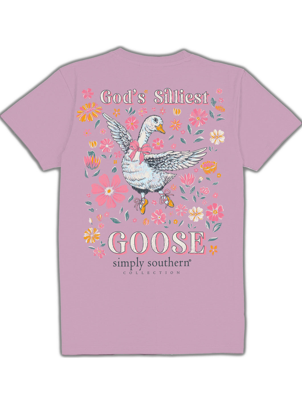 Simply Southern GOD'S SILLEST GOOSE Short Sleeve T-Shirt