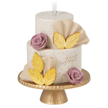 Load image into Gallery viewer, A Sweet Beginning 2023 Porcelain Ornament
