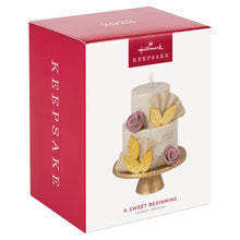 Load image into Gallery viewer, A Sweet Beginning 2023 Porcelain Ornament
