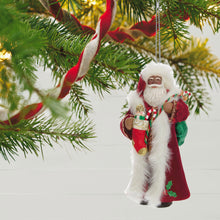 Load image into Gallery viewer, Black Father Christmas Ornament
