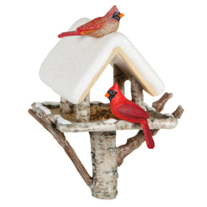 Marjolein's Garden Winter Cardinals Ornament