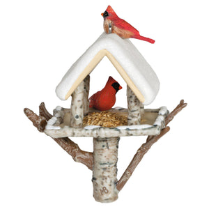 Marjolein's Garden Winter Cardinals Ornament