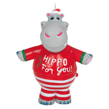 Load image into Gallery viewer, I Want a Hippopotamus for Christmas Musical Ornament
