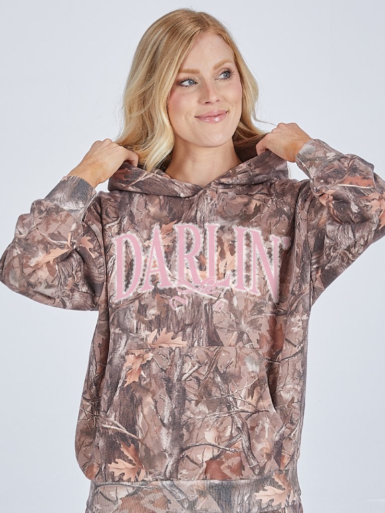 Simply Southern DARLIN' CAMO HOODIE