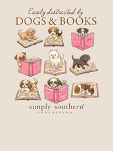 Load image into Gallery viewer, Simply Southern DOGS AND BOOKS Long Sleeve T-Shirt
