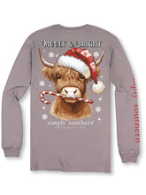 Load image into Gallery viewer, Simply Southern MOOEY &amp; BRIGHT Long Sleeve T-Shirt
