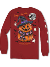 Load image into Gallery viewer, Simply Southern HEY PUMPKIN Long Sleeve T-Shirt
