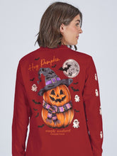 Load image into Gallery viewer, Simply Southern HEY PUMPKIN Long Sleeve T-Shirt
