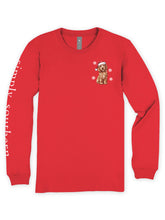 Load image into Gallery viewer, Simply Southern LET IT SNOW DOG SNOWMAN Long Sleeve T-Shirt
