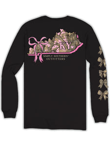 Simply Southern KY-STATE KENTUCKY Long Sleeve T-Shirt