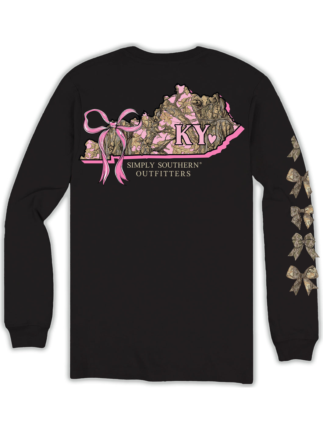 Simply Southern KY-STATE KENTUCKY Long Sleeve T-Shirt