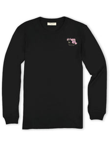 Simply Southern MD STATE-MARYLAND Long Sleeve T-Shirt