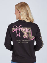 Load image into Gallery viewer, Simply Southern MD STATE-MARYLAND Long Sleeve T-Shirt
