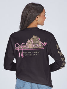 Simply Southern VA STATE-VIRGINIA Long Sleeve T-Shirt