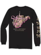 Load image into Gallery viewer, Simply Southern WV STATE-WEST VIRGINIA Long Sleeve T-Shirt
