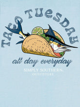 Load image into Gallery viewer, Simply Southern ALL DAY EVERYDAY TACO TUESDAY Men&#39;s Short Sleeve T-Shirt
