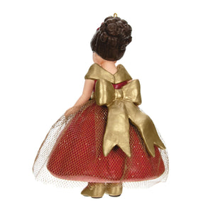 Madame Alexander Golden Holiday Celebration Ornament