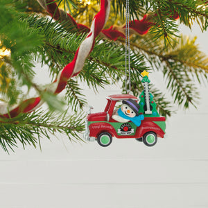 Holiday Parade Nello's Music Shop Truck 2023 Ornament