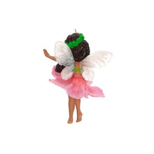 Load image into Gallery viewer, Fairy Messengers Hibiscus Fairy Ornament
