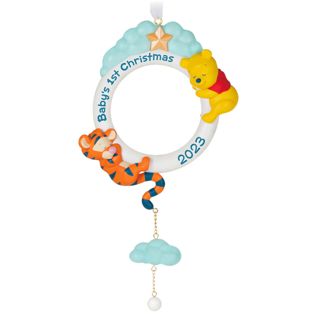 Disney Winnie the Pooh Baby's First Christmas 2023 Ornament