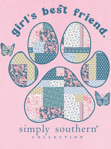 Simply Southern GIRLS BEST FRIEND Short Sleeve T-Shirt