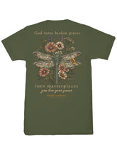 Load image into Gallery viewer, Simply Southern GOD TURNS BROKEN PIECES Short Sleeve T-Shirt
