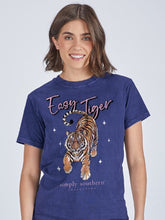 Load image into Gallery viewer, Simply Southern EASY TIGER FRONT DESIGN Short Sleeve T-Shirt
