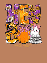 Load image into Gallery viewer, Simply Southern HEY BOO FRONT DESIGN Short Sleeve T-Shirt
