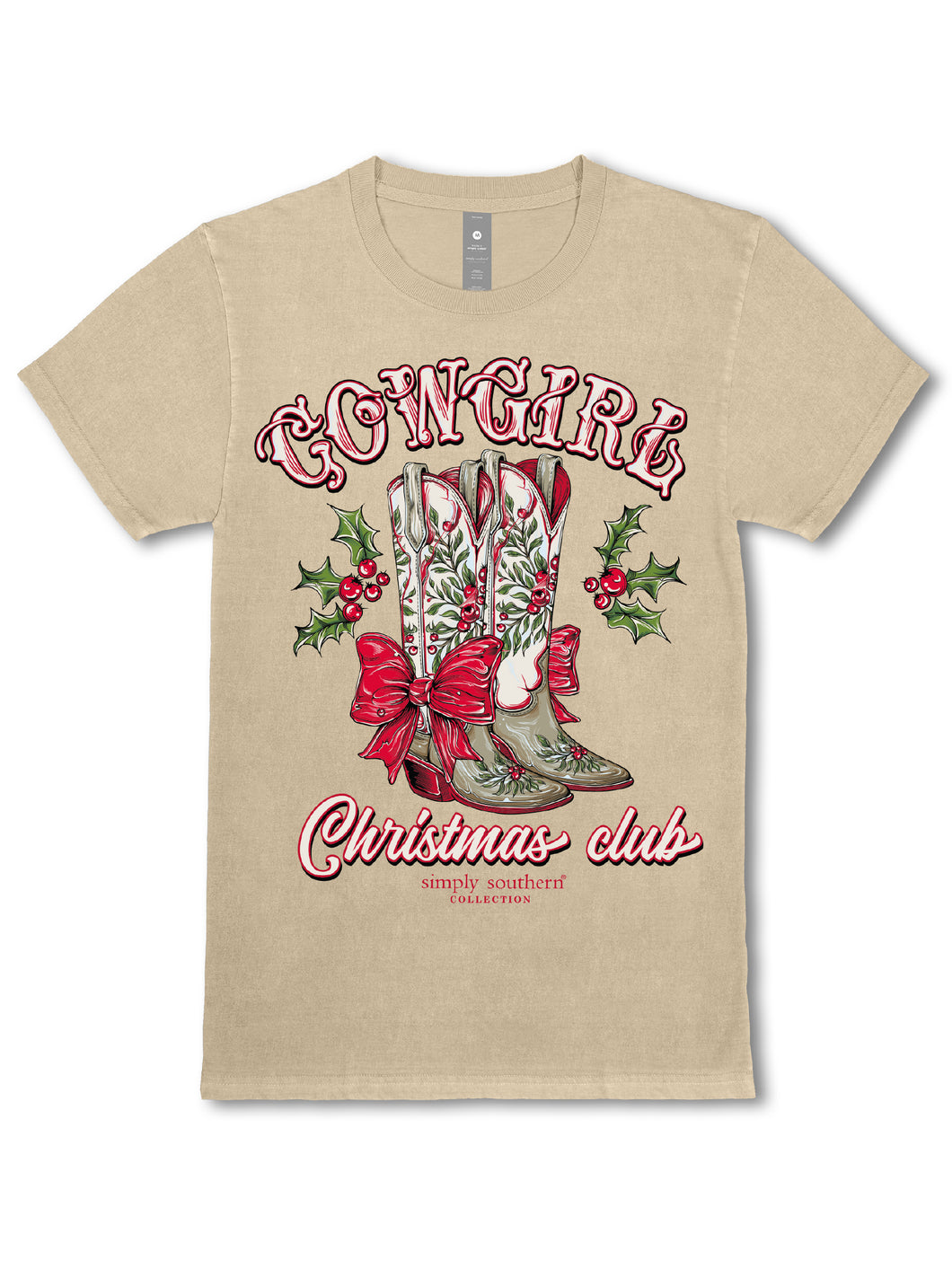 Simply Southern HOLIDAY BOOT Short Sleeve T-Shirt